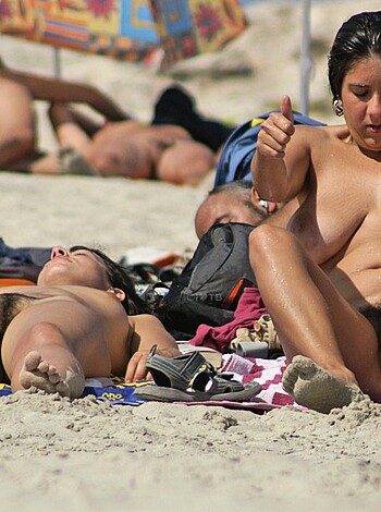 Nude Girls on the Beach - 382 - Hairy - Photo 20