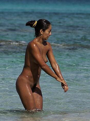 Nude Girls on the Beach - 382 - Hairy - Photo 36