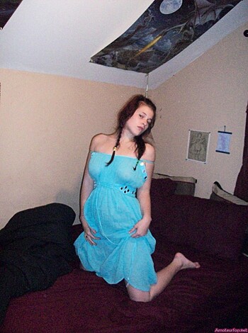 Nude Photos Of Cute And Horny Redhead Student - Photo 15