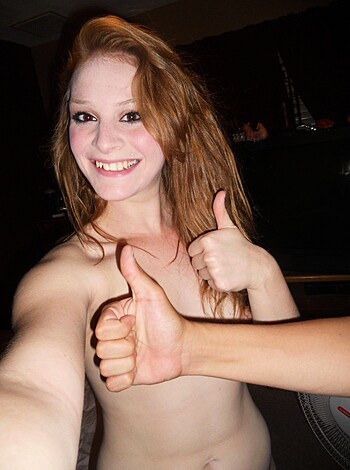 Sexy teen redhead - Photo 78