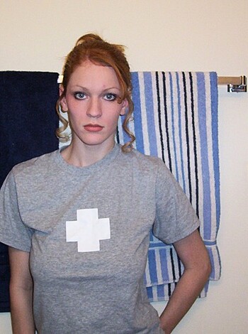 Sweet  Redhead Teen With Saggy Tits - Photo 39
