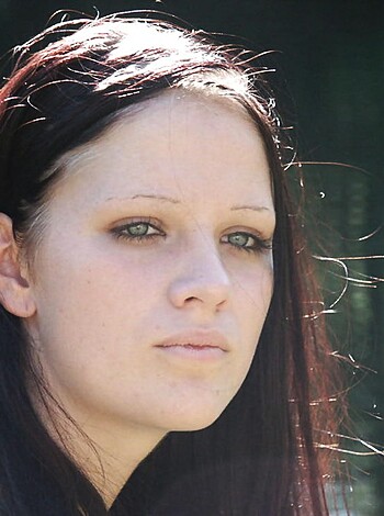 Here's a damn close-up shot of some fucking bitch's goddamn mug.