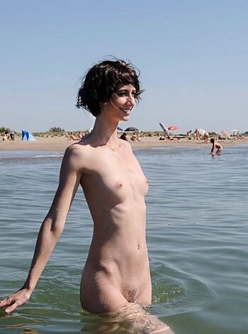 "Fucking nude broad walkin' ass-first into that fuckin' ocean, huh?"