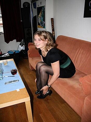 """
Check out this bitch chillin' on the fuckin' ground with no shoes on. What the hell is she doin', man? Getting ready for some pussy play or somethin'? 
"""