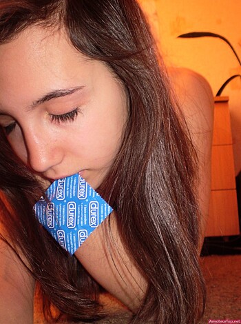 """
Hey buddy, check out this fucking chick with her fucking condom necklace on. Shit’s tight bro.
"""