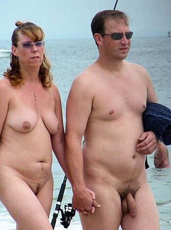 "Yeah, bitches strolling around bare-assed on the fucking beach."
