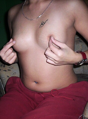 """
A busted titty shot of some fake-ass chick with fake-ass tits shoving them in your face, you perverted motherfucker.
"""
