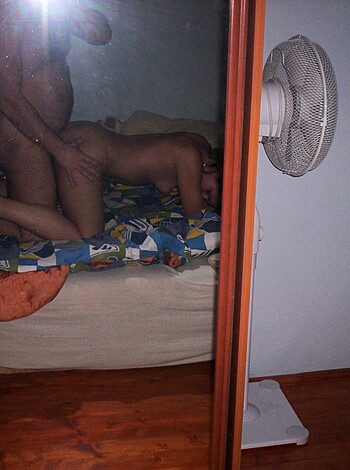 "Here's a fuckin picture of two dudes bangin each other in a bed."