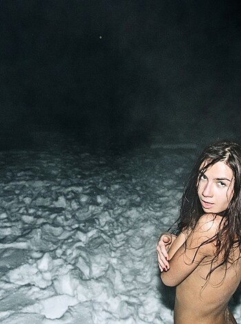 Horny Students Group Makes Hot Pictures In Winter - Photo 23