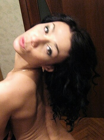 Skinny hot tramp drunk posing - Photo 46