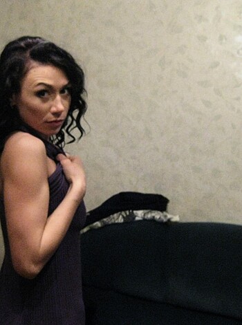Skinny hot tramp drunk posing - Photo 68