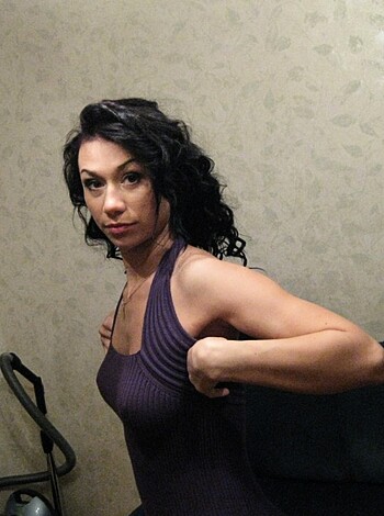 Skinny hot tramp drunk posing - Photo 75
