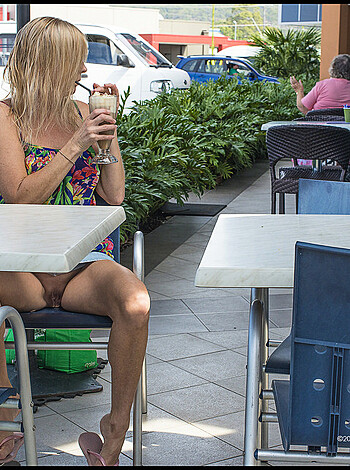 Vulgar description: "Look at this f***ing b**ch chugging from a straw with her fat thighs out, disgusting."