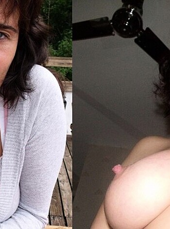 "Here's a f*cking picture of some bitch's tits next to each other so you can see how big they are."