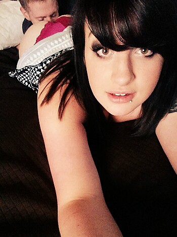 Hot Amateur Brunette shows her Sexy Body - Photo 86