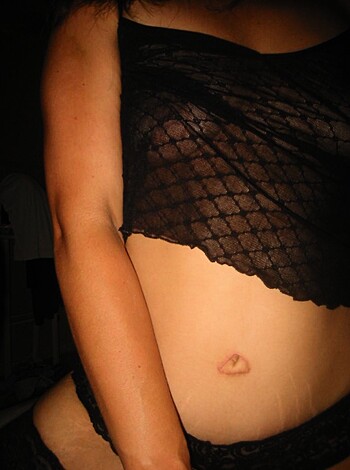 Shorthaired Brunette Amateur Mature Wife posing Sexy and giving Blowjob - Photo 35