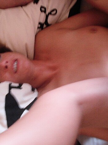 This picture shows a chick fucking face down while some dick is inside her pussy.