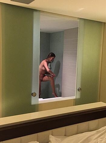 "Here's a fucking fat asshole wallowin' around naked in a bathtub full of goddamn bubble bath, soakin' up some goddamn water."