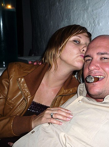 A fucking hot couple banging each other’s brains out.