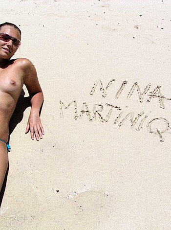 """
Blowjob bitch lies nude on sun-kissed beach, waiting for some dick to enter her pink pussy. Her tits hang low, nipples hard and pointing towards the sky, begging to be sucked. She moans in anticipation of getting fucked, as she spreads her legs wide open, revealing her hairless pussy lips. Her arms are stretched above her head, fingers interlocked, enjoying the warmth of the sun on her skin. This is a perfect beach day for this slutty bitch.
""