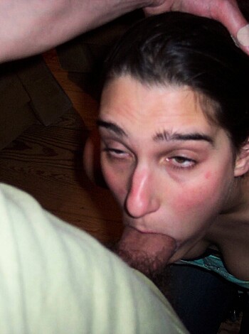 "Blowing out her brains, two dudes are balls deep into a passed-out bitch."