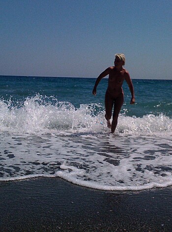 Blonde Wife on Vacation Trip - Photo 54